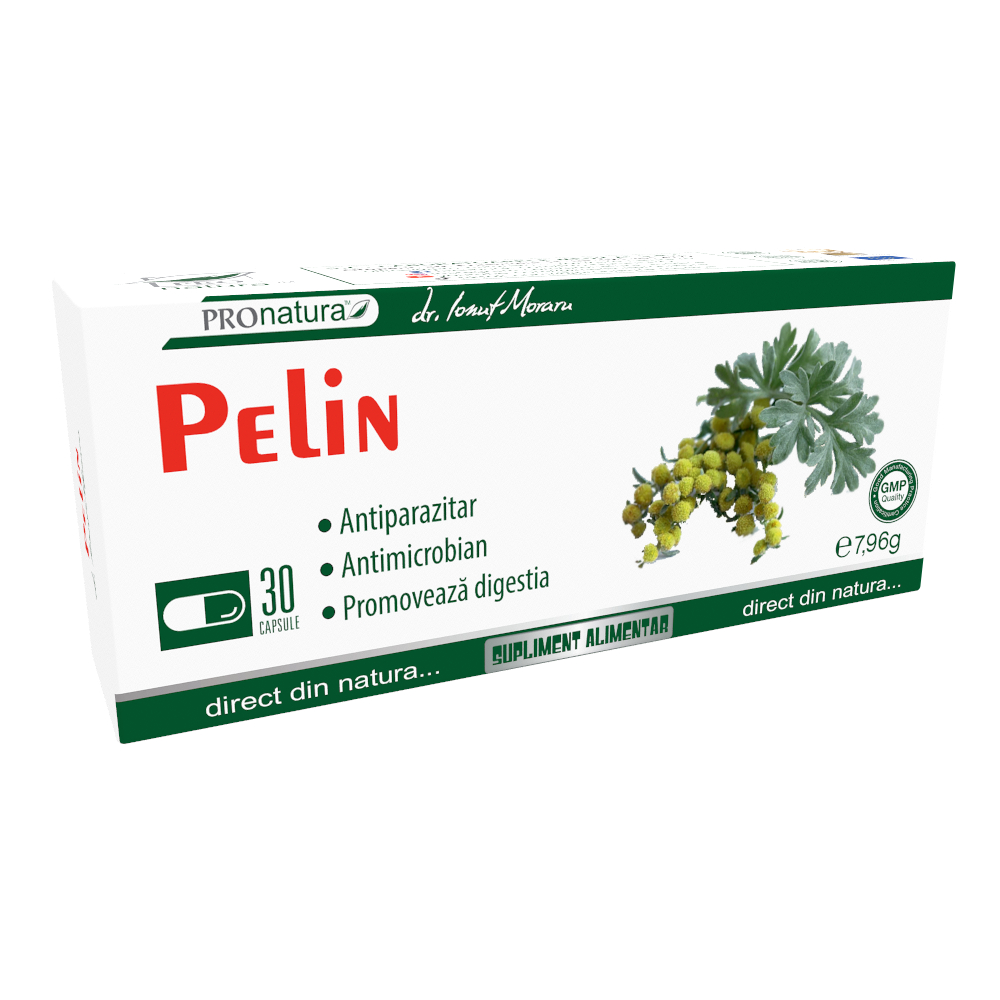 Pelin, 30 capsule, Pro Natura