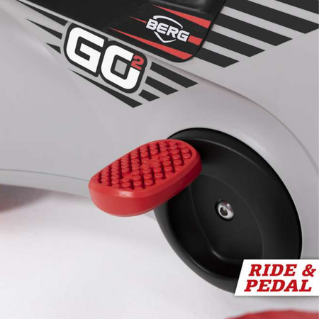 Kart cu pedale GO2 Sparx, 10-30 luni, Rosu, Berg 669599
