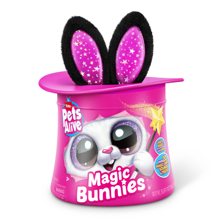 Jucarie de plus interactiva Iepurasul Magician, Diverse Modele, Pets Alive