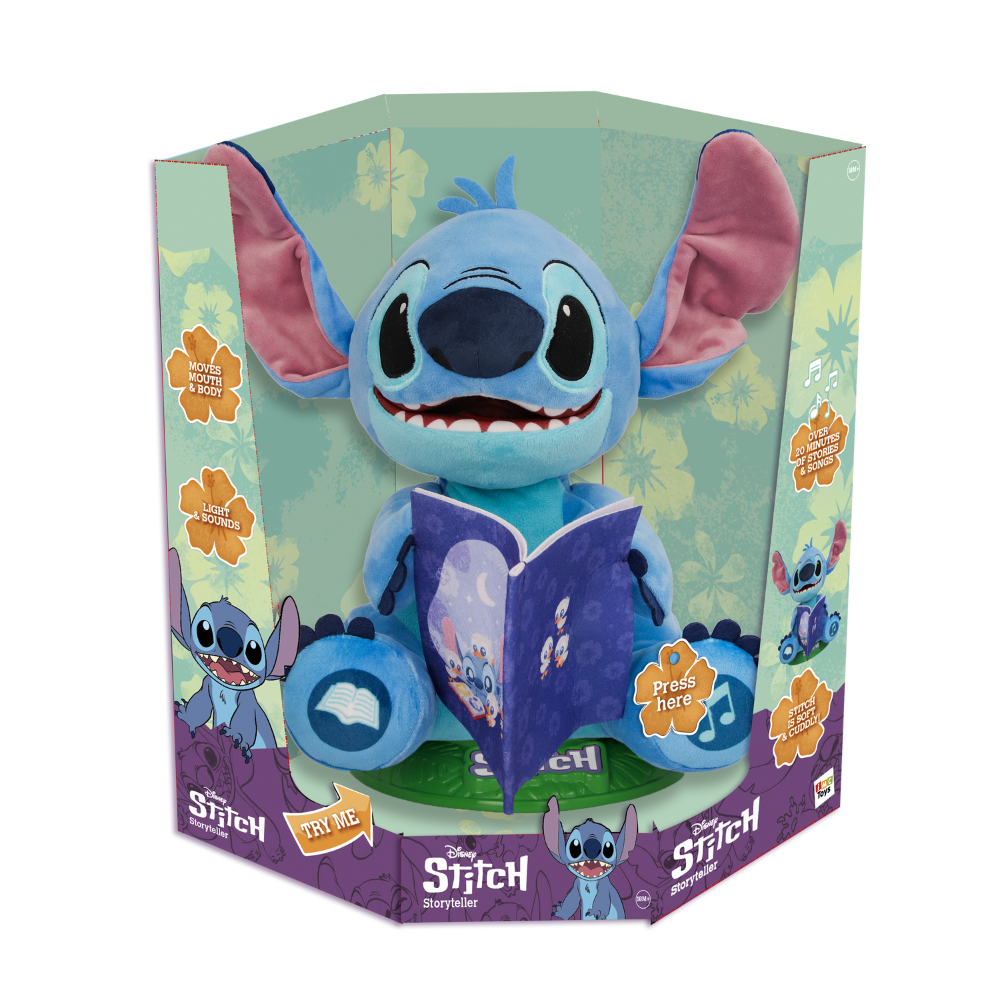 Jucarie interactiva Stitch Povestitorul, +3 ani, Disney