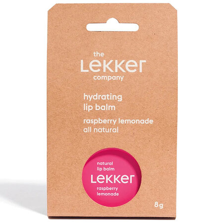 Balsam buze zmeura si limonada, 8 g, Lekker 669743