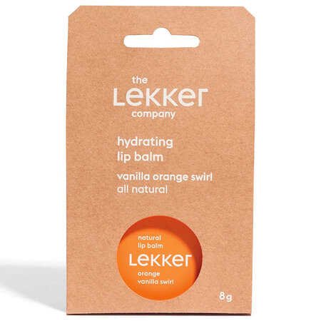 Balsam buze portocala si vanilie, 8 g, Lekker 669754