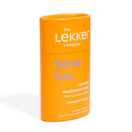 Deodorant natural stick mandarina si lamaie Have Fun, 40 g, Lekker 669765