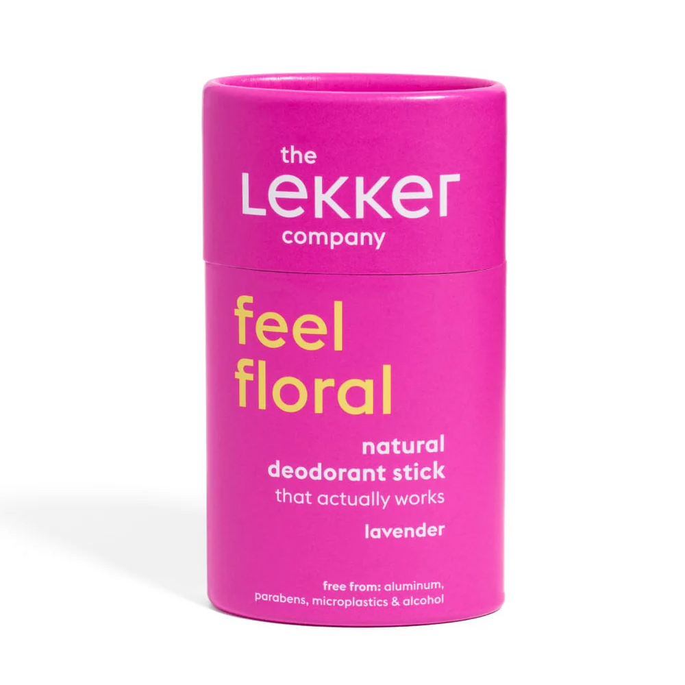 Deodorant natural stick lavanda Feel Floral, 40 g, Lekker