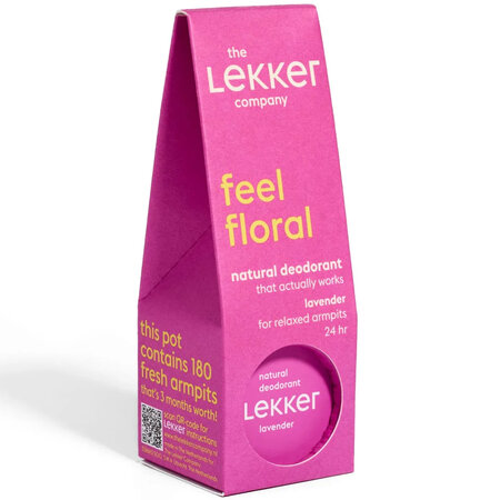 Deodorant natural crema lavanda, 30 g, Lekker 669792