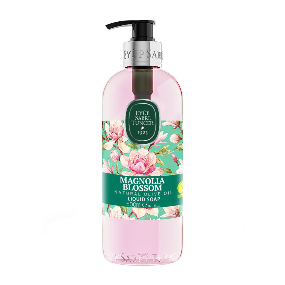 Sapun lichid cu ulei natural de masline, magnolia blossom, 500 ml, Eyup