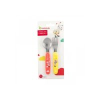 Set lingura si furculita din inox, Badabulle