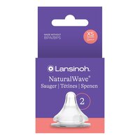 Tetina Natural Wave, XS, 2 bucati, Lansinoh