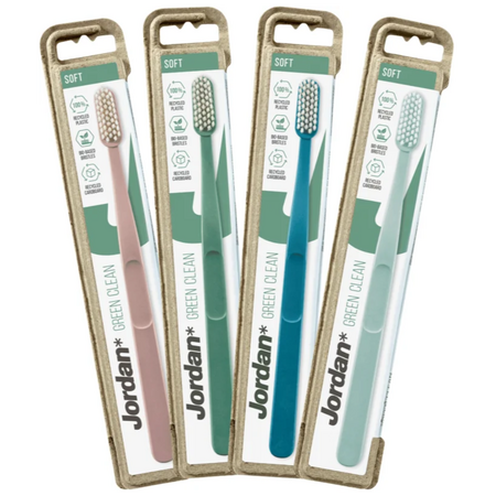 Periuta de dinti pentru adulti Green Clean, Soft, Jordan 670334