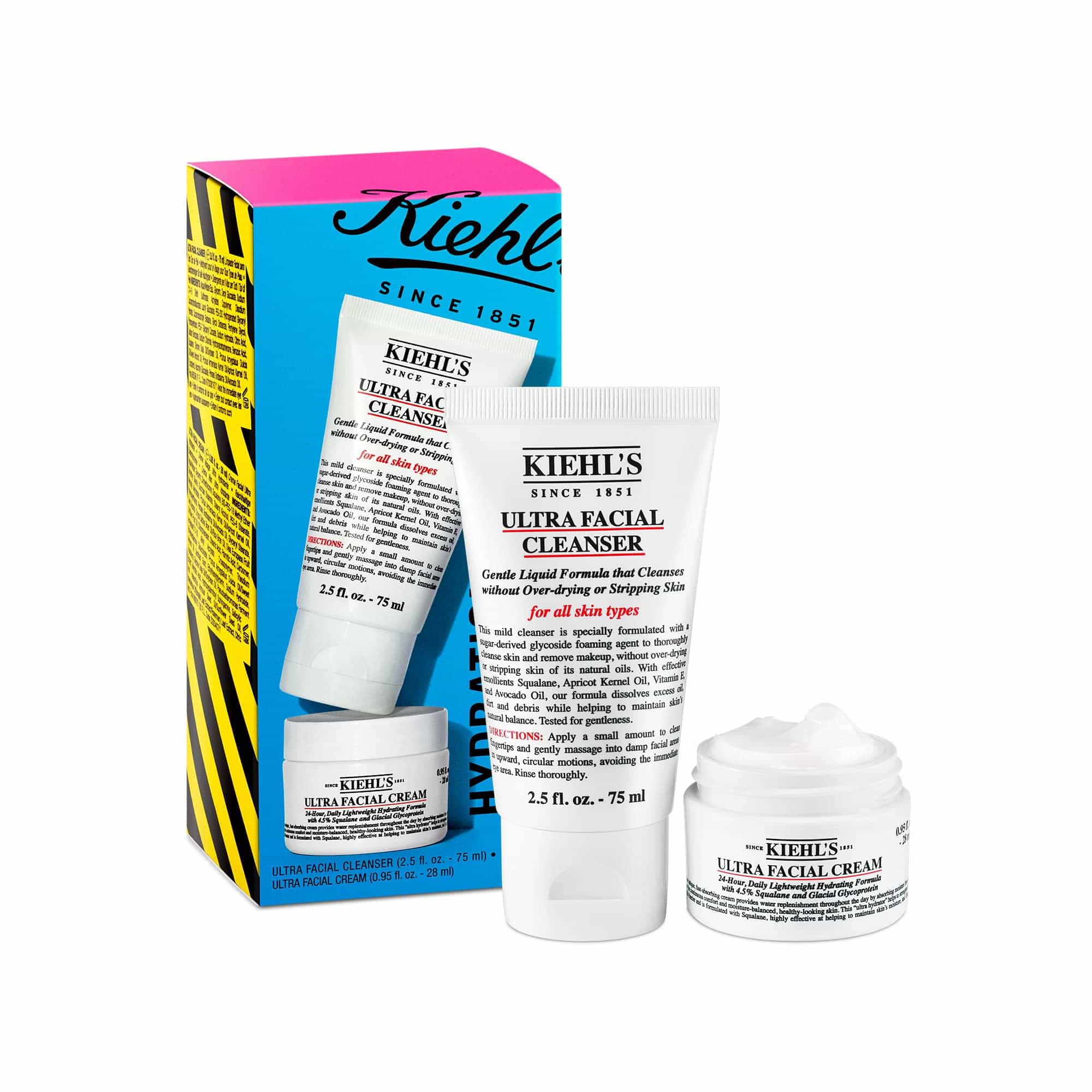 Set Hydration Starts Here, 75 ml+ 28 ml, Kiehl's