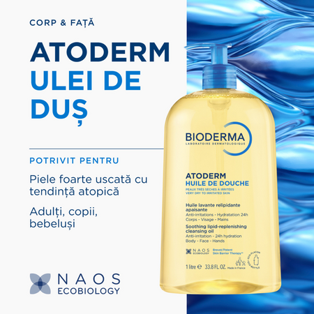 Ulei de dus Atoderm, 1 litru, derma 817293
