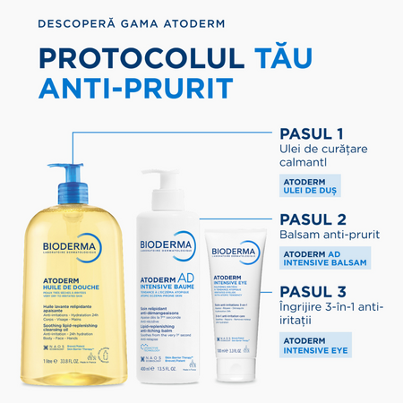 Ulei de dus Atoderm, 1 litru, derma 817301