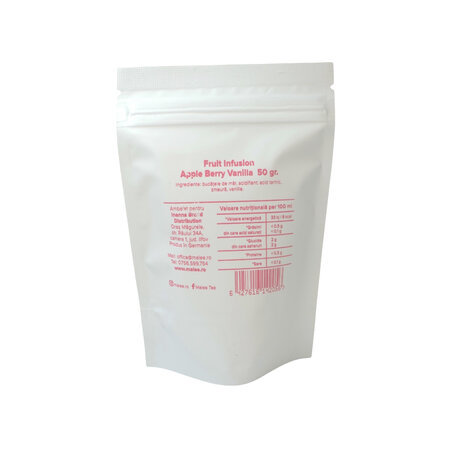Ceai de fructe Apple Berry Vanilla, 50 g, Malee Tea 670656