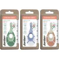 Periuta de dinti pentru copii Extra Soft Green Clean Baby, Diverse culori, 0-2 ani, 1 bucata, Jordan