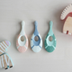Periuta de dinti pentru copii Extra Soft Green Clean Baby, Diverse culori, 0-2 ani, 1 bucata, Jordan 670784