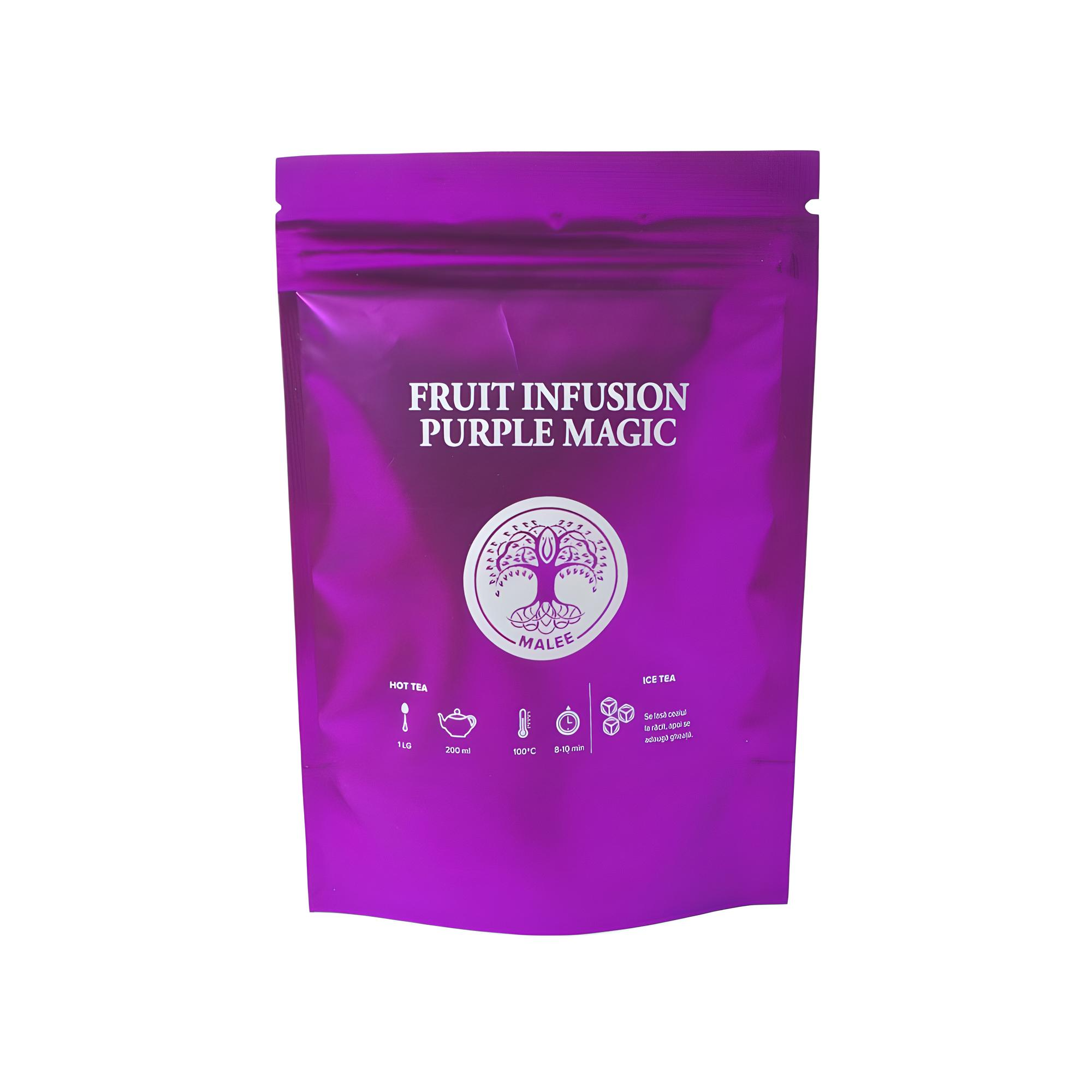 Ceai de fructe Purple Magic, 50 g, Malee Tea