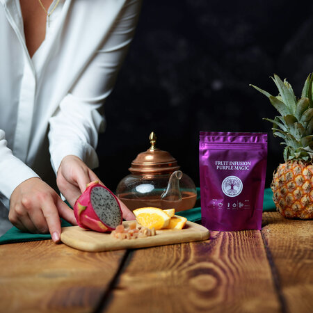 Ceai de fructe Purple Magic, 50 g, Malee Tea 670833