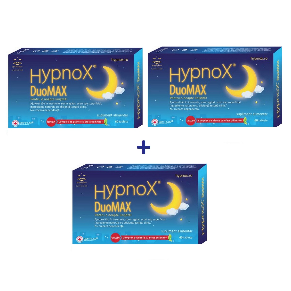 Hypnox DuoMax, 20 comprimate, Good Days Therapy