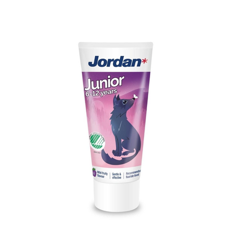 Pasta de dinti pentru copii, 6-12 ani, 50 ml, Jordan 670958