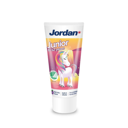 Pasta de dinti pentru copii, 6-12 ani, 50 ml, Jordan 670959