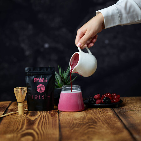 Ceai Pink Latte Red Forest, 50 g, Malee Tea 670989