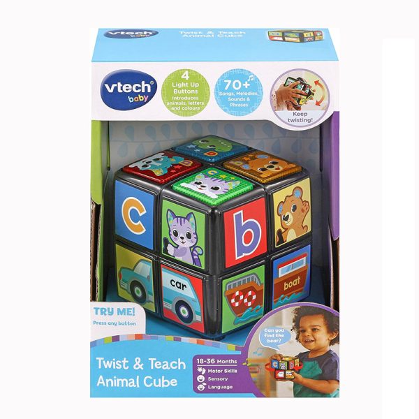 Cub animale Twist & Teach, 18 luni+, Vtech