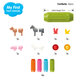 Joc magnetic Primele mele animale de ferma, 16 piese, Smart Max 671258