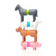 Joc magnetic Primele mele animale de ferma, 16 piese, Smart Max 671255