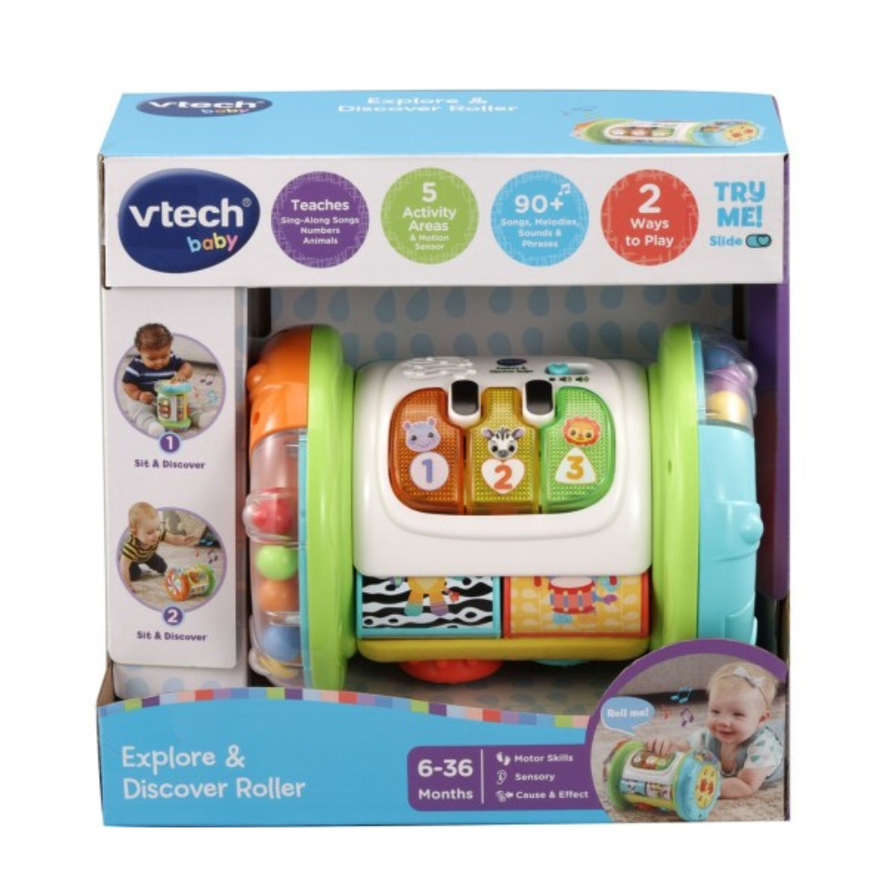 Explore & Discover Roller, 0 luni+, Vtech