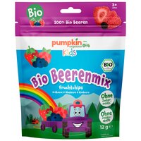 Chipsuri Bio mix fructe de padure, 3 ani+, 12 g, Pumpkin Organics
