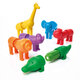 Joc magnetic Primele mele animale de safari, 18 piese, Smart Max 671168