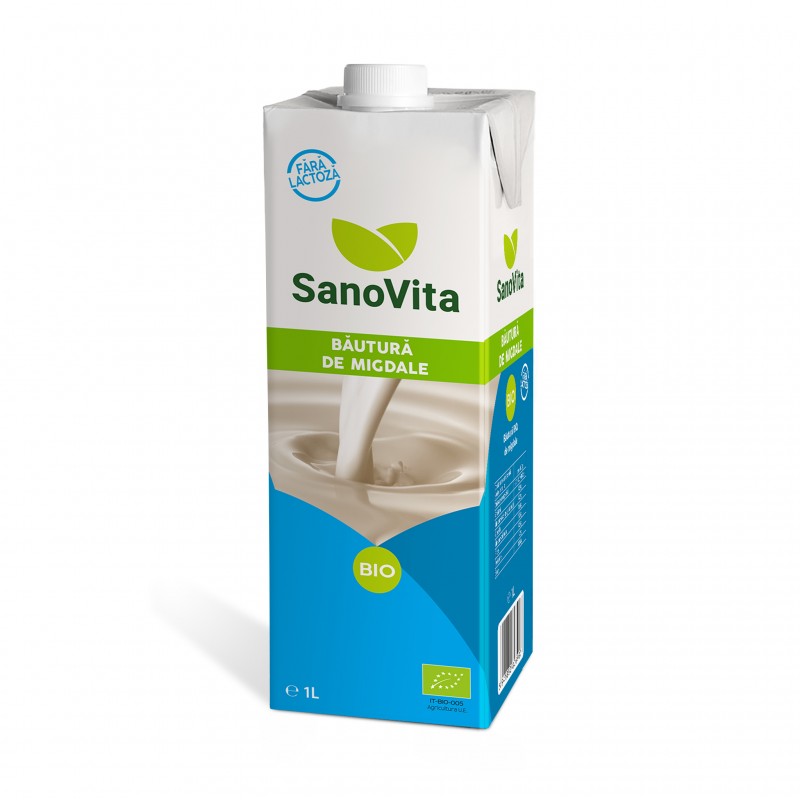 Bautura de migdale Bio, 1L, SanoVita