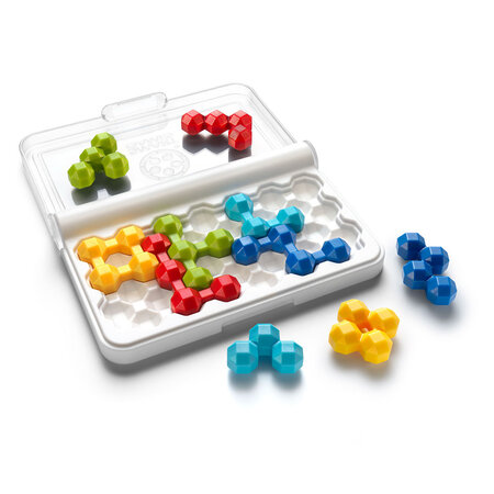 Joc de logica 120 provocari in limba romana IQ Twins, +7 ani, Smart Games 671423