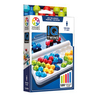 Joc de logica 120 provocari in limba romana IQ Twins, +7 ani, Smart Games