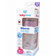 Biberon tetina cu sistem anti-colic, Albastru/Roz, 0-24 luni, 120 ml, Babynova 796828