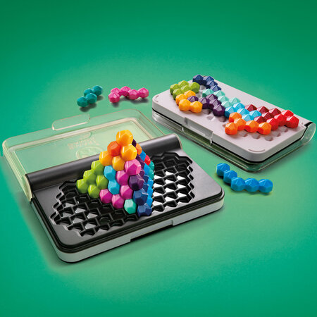 Joc de logica 120 provocari Editia Internationala IQ Six Pro, +8 ani, Smart Games 671384