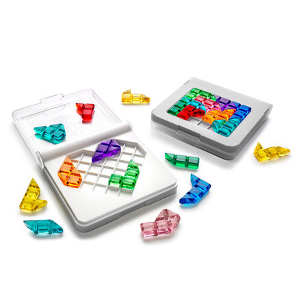 Joc de logica 120 provocari in limba romana IQ Love, +7 ani, Smart Games 671396