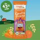 Baton Bio din ovaz cu morcov si portocala, +12 luni, 20 g, Pumpkin Organics 671405