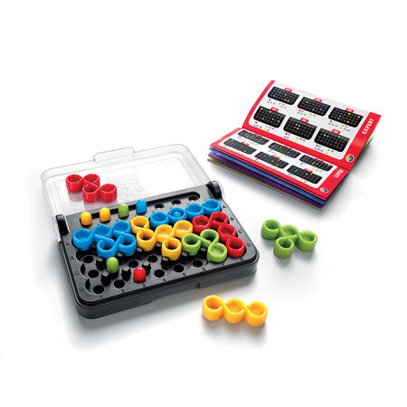 Joc de logica 120 provocari in limba romana IQ Twins, +6 ani, Smart Games 671411