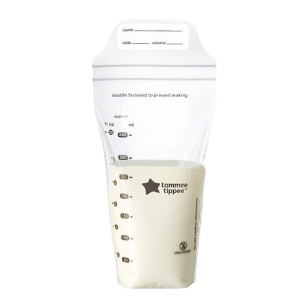 Pungi stocare lapte matern, 36 bucati, Tommee Tippee 671452