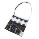 Traista din bumbac pentru colind, 22 x 22 cm, Alb/Albastru, Baltic Bebe 671488