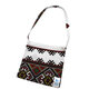 Traista din bumbac pentru colind, 22 x 22 cm, Alb/Verde, Baltic Bebe 671495