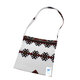 Traista din bumbac pentru colind, 22 x 22 cm, Steluta Alb/Verde, Baltic Bebe 671504