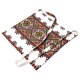 Traista din bumbac pentru colind, 35 x 37 cm, Alb/Verde, Baltic Bebe 671523