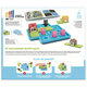 Joc de logica 48 provocari Three Little Piggies - Deluxe, +3 ani, Smart Games 671570