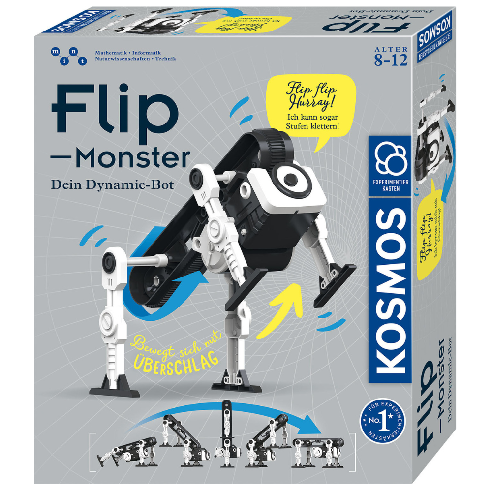 Kit constructie Robot Flip Monster, +8 ani, Kosmos