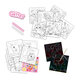Carte de Colorat cu Activitati 3 in 1 Unicorn, +3 ani, SES Creative 671796