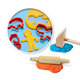 Mega Set de Plastilina cu Unelte, +1 an, SES Creative 671841