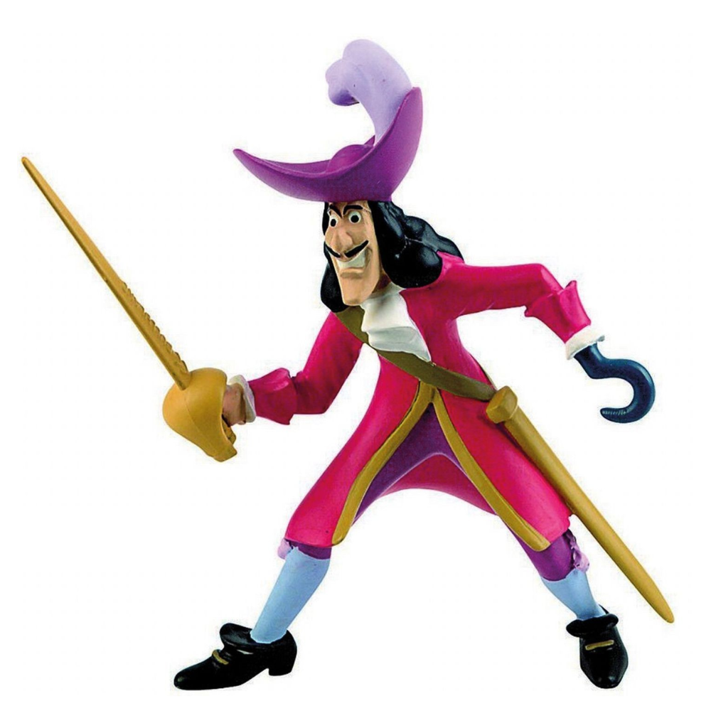 Figurina Capitanul Hook, Bullyland