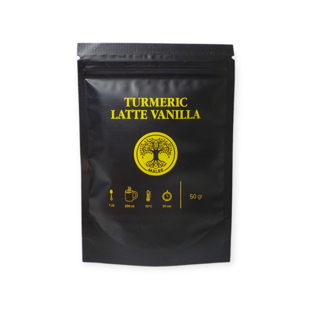 Ceai Turmeric Vanilla Latte, 50 g, Malee Tea